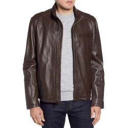 Men's Smooth Leather Moto Jacket