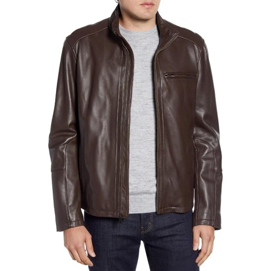 Men's Smooth Leather Moto Jacket Men's Smooth Leather Moto Jacket