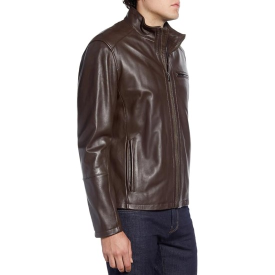 Men's Smooth Leather Moto Jacket Men's Smooth Leather Moto Jacket