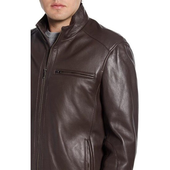 Men's Smooth Leather Moto Jacket Men's Smooth Leather Moto Jacket