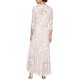 Women's Sleeveless Printed Chiffon Midi Spring/Summer Mother of The Bride Dress with Jacket & High-Low Hemline Women's Sleeveless Printed Chiffon Midi Spring/Summer Mother of The Bride Dress with Jacket & High-Low Hemline
