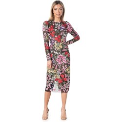 Dress the Population Women's Sophia Bodycon Midi Dress