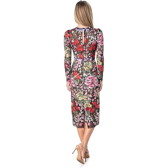Dress the Population Women's Sophia Bodycon Midi Dress Dress the Population Women's Sophia Bodycon Midi Dress