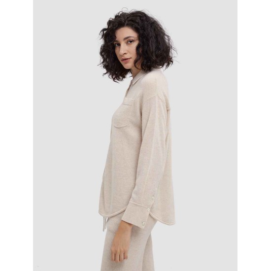 Lapel Yak Wool Cardigan Sweater Lapel Yak Wool Cardigan Sweater