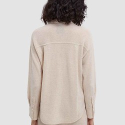 Lapel Yak Wool Cardigan Sweater
