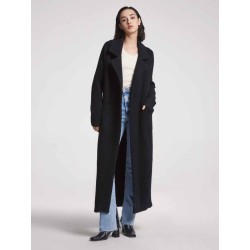 Maxi-length Knitted Yak Wool Cardigan