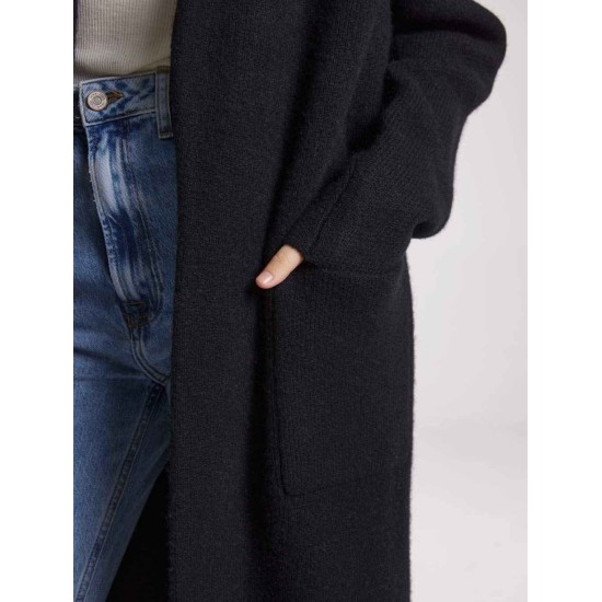 Maxi-length Knitted Yak Wool Cardigan Maxi-length Knitted Yak Wool Cardigan