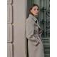 Earth Tone Belted Wool Coat Earth Tone Belted Wool Coat