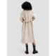 Earth Tone Belted Wool Coat Earth Tone Belted Wool Coat