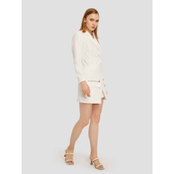 Zippered Blazer Dress