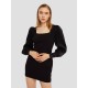 Illusion Cuff Sleeve Dress Illusion Cuff Sleeve Dress
