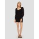 Illusion Cuff Sleeve Dress Illusion Cuff Sleeve Dress