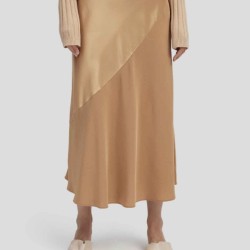 Flared Midi Skirt