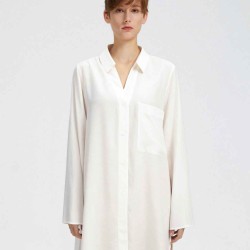 Cupro Oversize Relaxed Shirt
