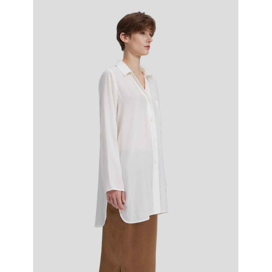 Cupro Oversize Relaxed Shirt Cupro Oversize Relaxed Shirt