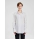 Clean Cotton Shirt With Removable Collar Clean Cotton Shirt With Removable Collar