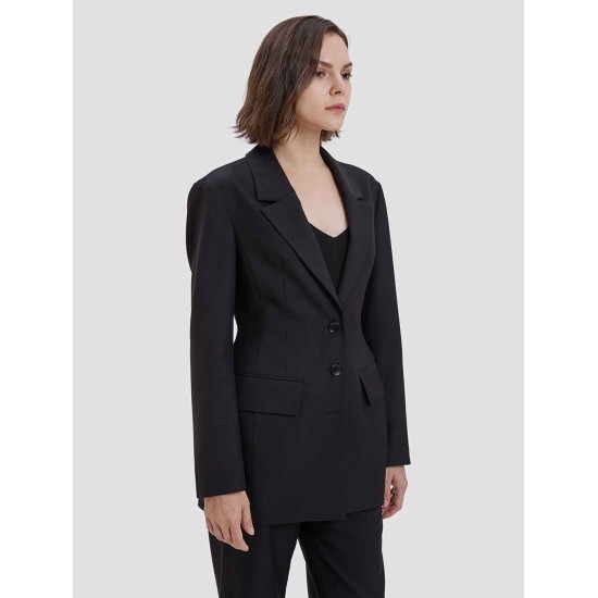 Back Lace-up Blazer Back Lace-up Blazer