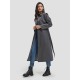 Long Shoulder Pad Trench Coat Long Shoulder Pad Trench Coat