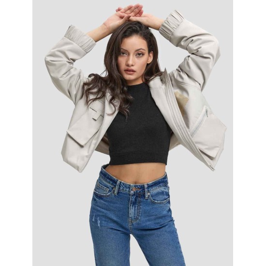 Hooded Short Coat Hooded Short Coat