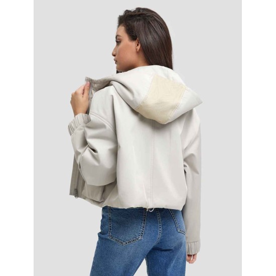 Hooded Short Coat Hooded Short Coat