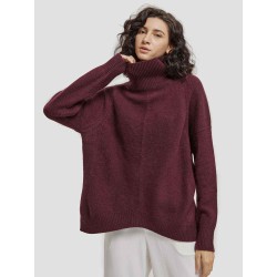 Casual Loose Yak Wool Sweater