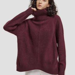 Casual Loose Yak Wool Sweater