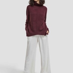 Casual Loose Yak Wool Sweater
