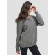Round-Neck Sports Sweatshirt Round-Neck Sports Sweatshirt