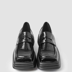 Square Toe Loafers