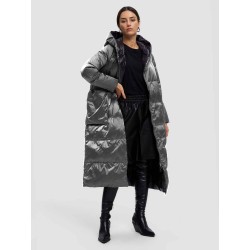 Maxi Hooded Puffer Jacket