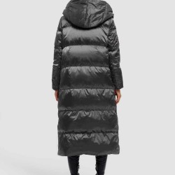 Maxi Hooded Puffer Jacket