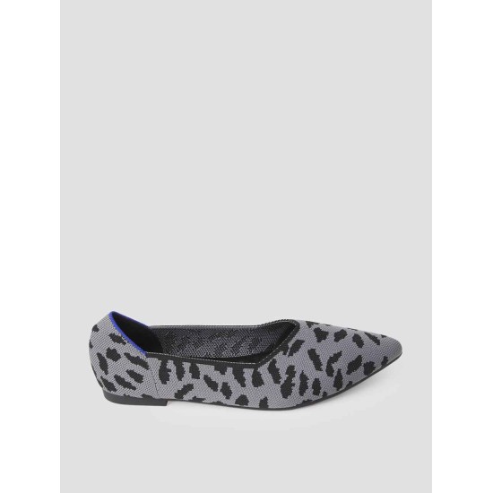 Leopard Woven Flat Shoes Leopard Woven Flat Shoes
