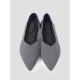 Stripe Pointy Toe Flap Shoes Stripe Pointy Toe Flap Shoes