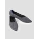 Stripe Pointy Toe Flap Shoes Stripe Pointy Toe Flap Shoes