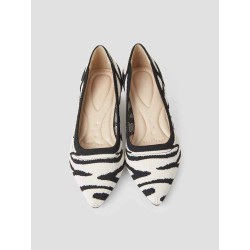 Pointed Toe Knitted Pumps