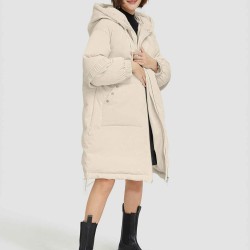 Oversized Statement Hooded Puffer Jacket
