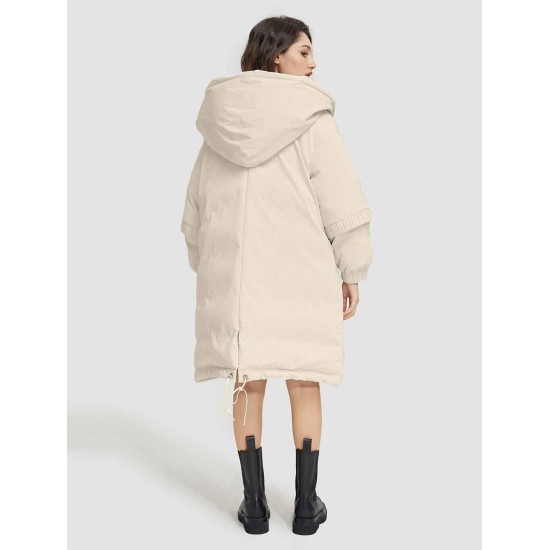 Oversized Statement Hooded Puffer Jacket Oversized Statement Hooded Puffer Jacket