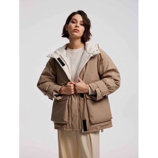 Colour Matching Puffer Jacket Colour Matching Puffer Jacket