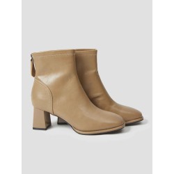 Squared-off Toe Boots
