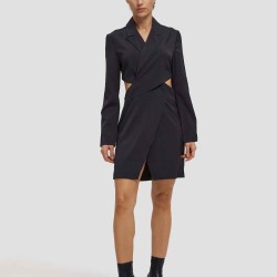 Cutaway Blazer Dress
