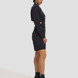 Cutaway Blazer Dress
