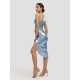 One-shoulder Draped Dress One-shoulder Draped Dress