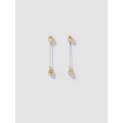 Double Stones Earrings