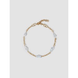 Irregular Chain Pearl Necklace