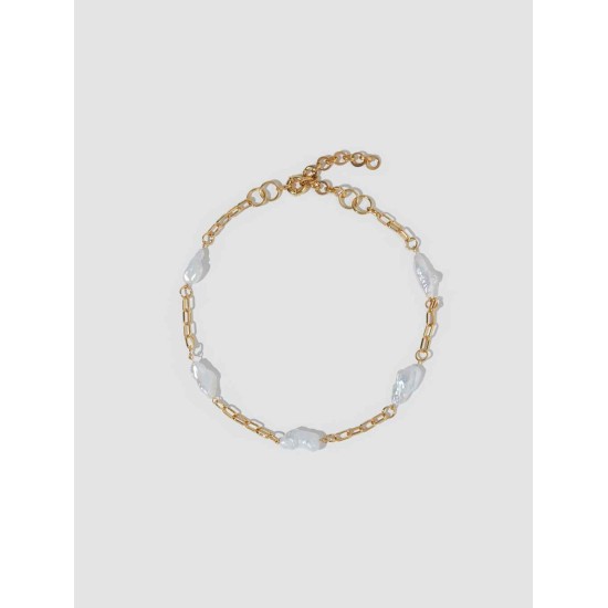 Irregular Chain Pearl Necklace Irregular Chain Pearl Necklace