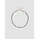 Leapard Print Beaded Necklace Leapard Print Beaded Necklace