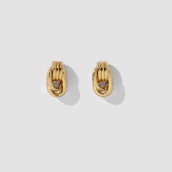 Retro Geometric Earrings