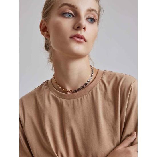 Stitching Lock Necklace Stitching Lock Necklace