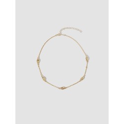 Stone Clavicle Necklace