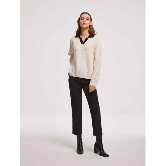 Open Collar Sweater Open Collar Sweater